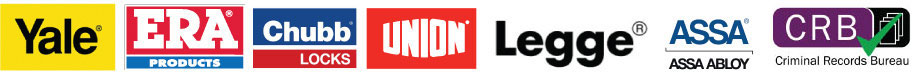 yale and other lock manufacturers logos